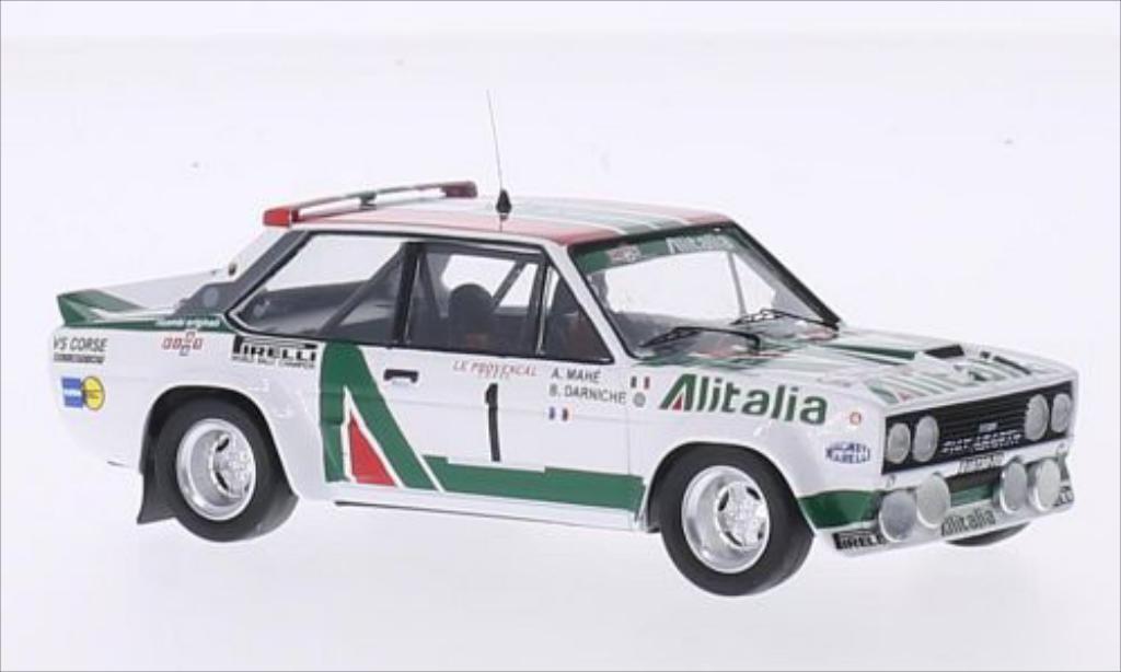 Fiat 131 Abarth 1/43 Trofeu Abarth No.1 VS Corse Alitalia Tour de Corse 1978 /A.Mahe modellino in miniatura