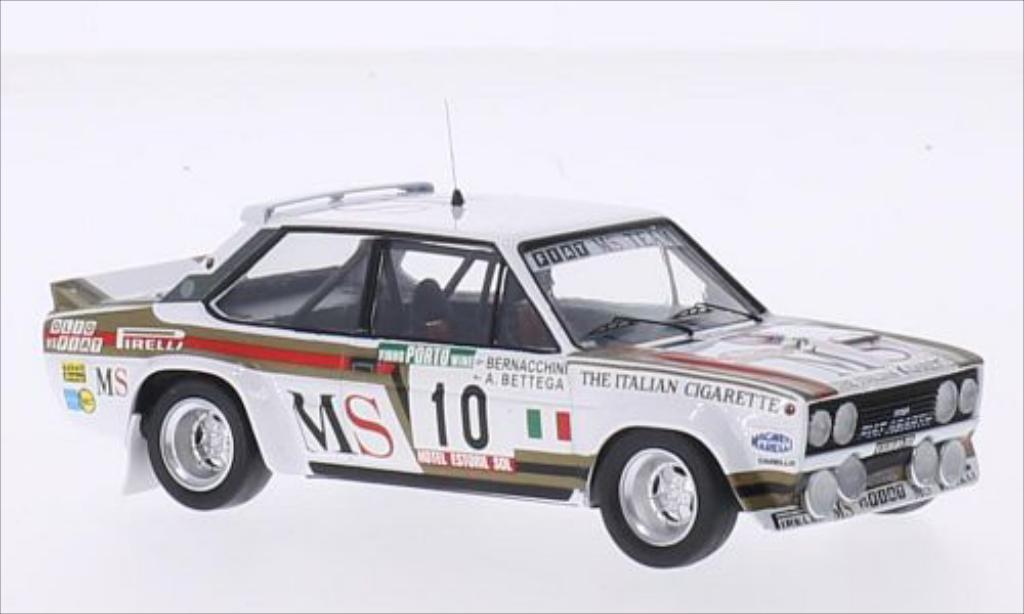 Fiat 131 Abarth 1/43 Trofeu Abarth No.10 Team MS MS Rallye WM Rallye Portugal 1980 /A.Bernacchini modellino in miniatura