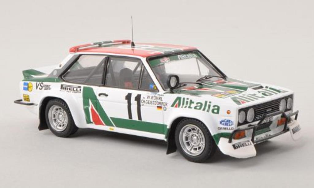 Fiat 131 Abarth 1/43 Trofeu Abarth No.11 Alitalia Safari Rally 1979 /Ch modellino in miniatura