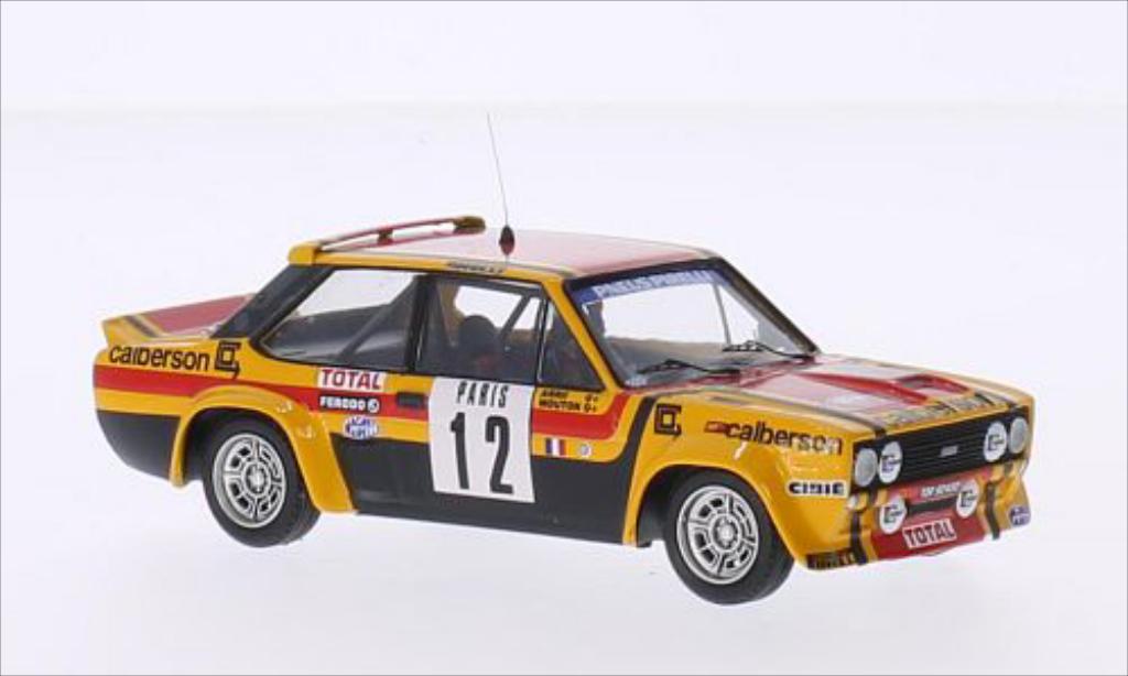 Fiat 131 Abarth 1/43 Trofeu Abarth No.12 Calberson Rallye WM Rally Monte Carlo 1980 /A.Arrii modellino in miniatura