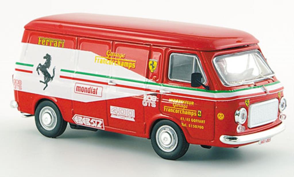 Fiat 238 1/43 Rio Garage Francorchamps Ferrari Importeur 1972 modellino in miniatura