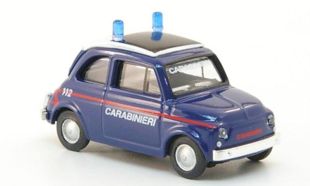 Fiat 500 1/87 Schuco Carabinieri modellino in miniatura