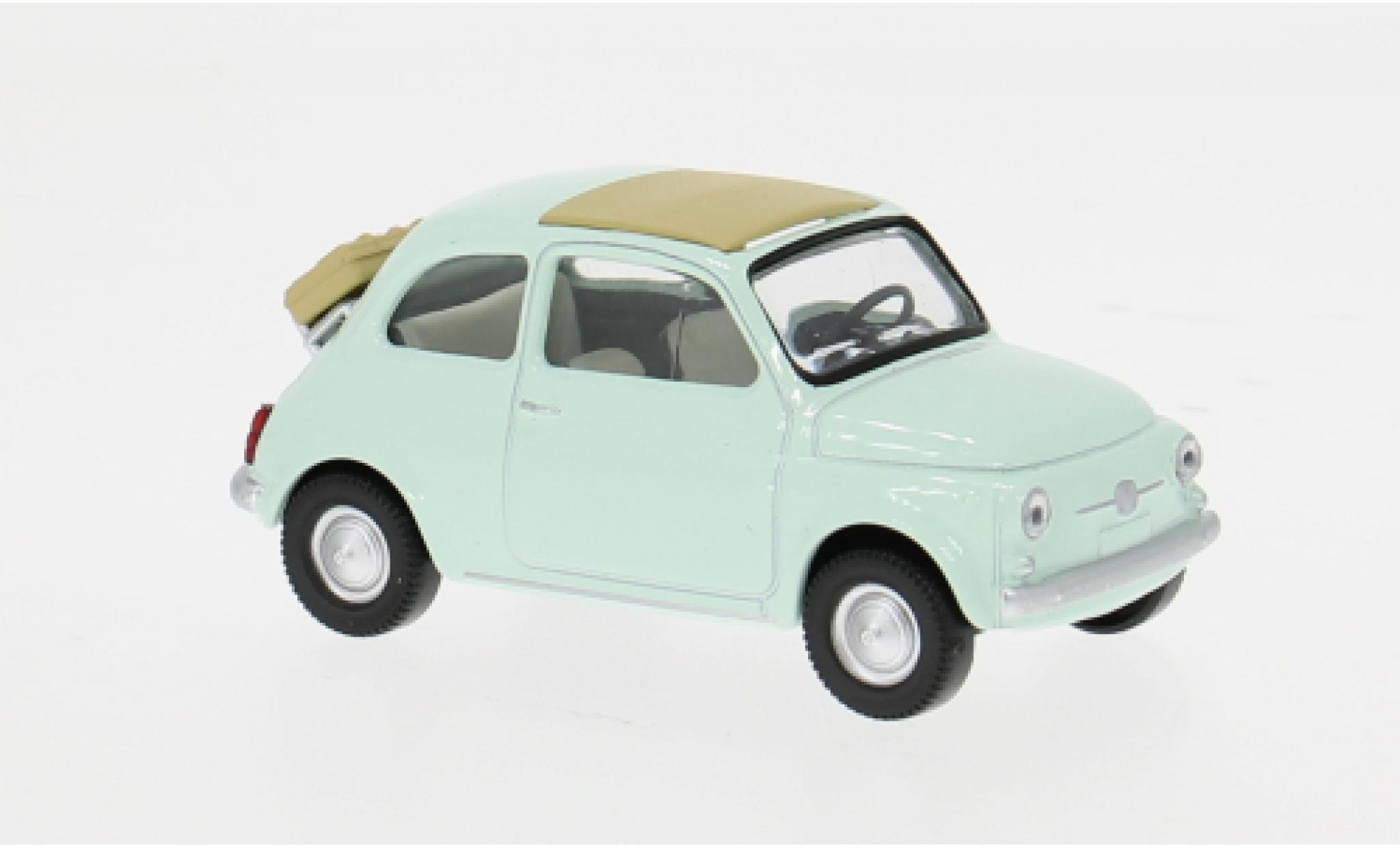 Fiat 500 1/43 Norev F blau 1965 1:43 modellini auto