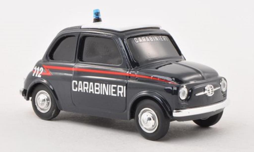 Fiat 500 1/43 Brumm Polizia modellino in miniatura