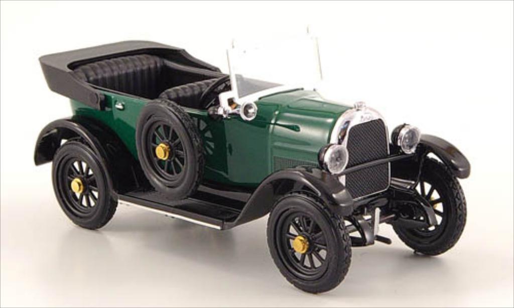 Fiat 501 1/43 Rio Sport grun 1919 modellino in miniatura