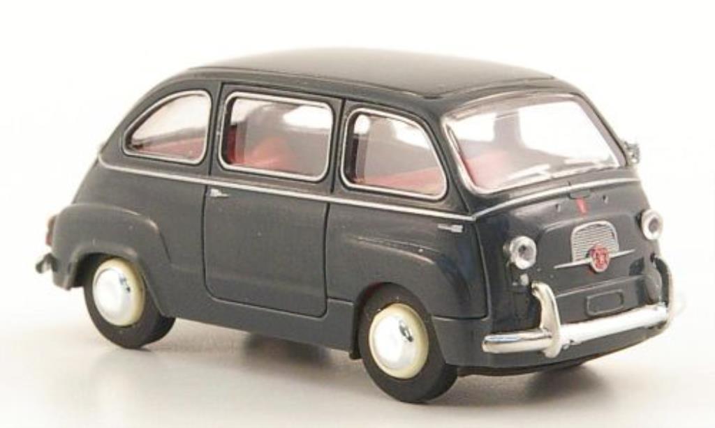 Fiat 600 1/87 Brekina Multipla grigio 1956 modellino in miniatura