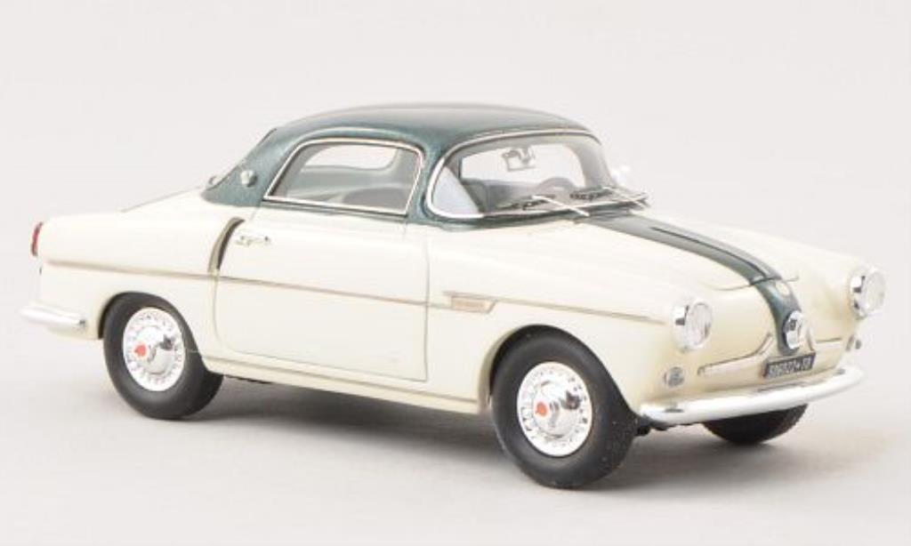 Fiat 600 1/43 Matrix Viotto Coupe beige/grun modellino in miniatura