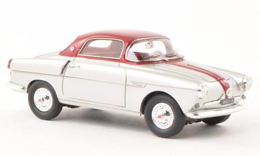 Fiat 600 1/43 Matrix Viotto Coupe grigio/rosso modellino in miniatura