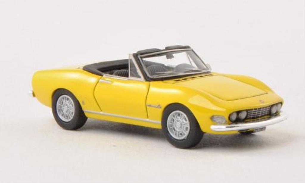 Fiat Dino 1/87 Neo Spider 2000 giallo 1966 modellino in miniatura