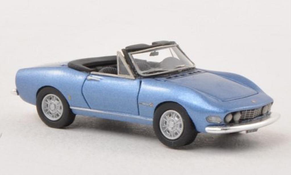 Fiat Dino 1/87 Neo Spider 2000 blu 1966 modellino in miniatura