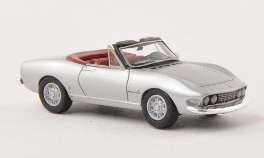 Fiat Dino 1/87 Neo Spider 2000 grigio 1966 modellino in miniatura