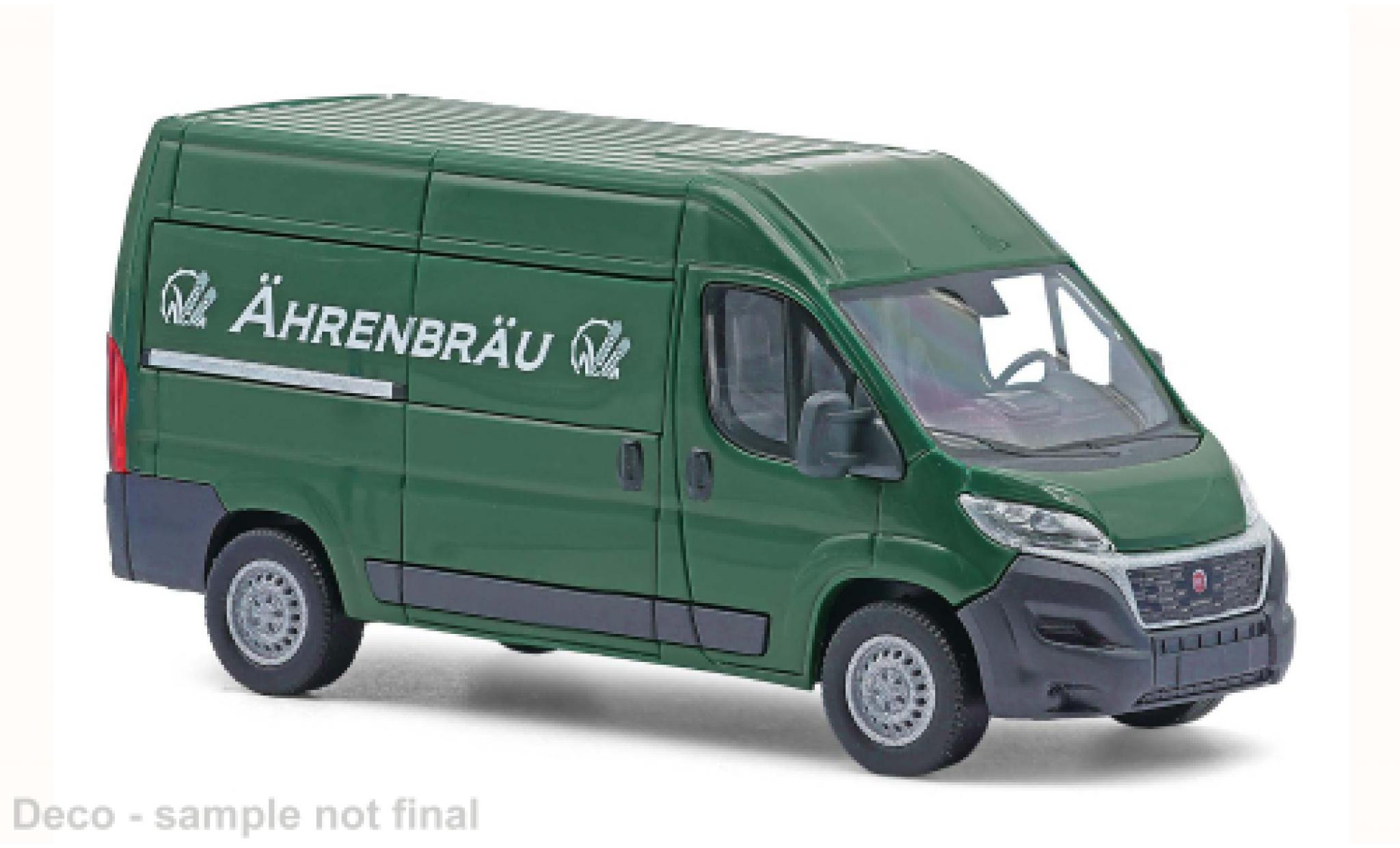 Fiat Ducato 1/87 Busch Kasten 2014 &Auml;hrenbr&auml;u 1:87 modellino in miniatura