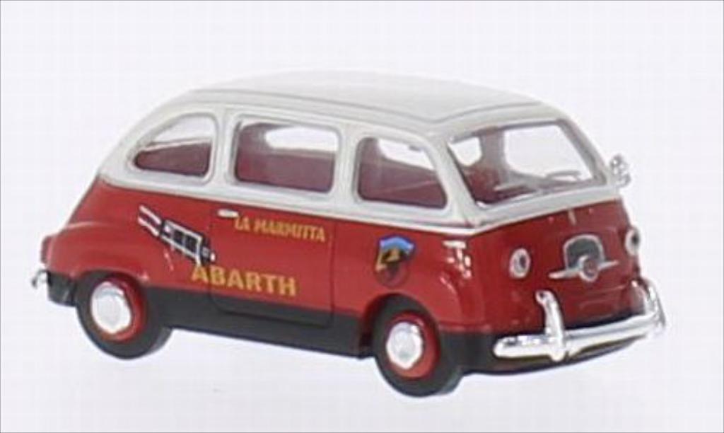 Fiat Multipla 1/87 Brekina Abarth modellino in miniatura
