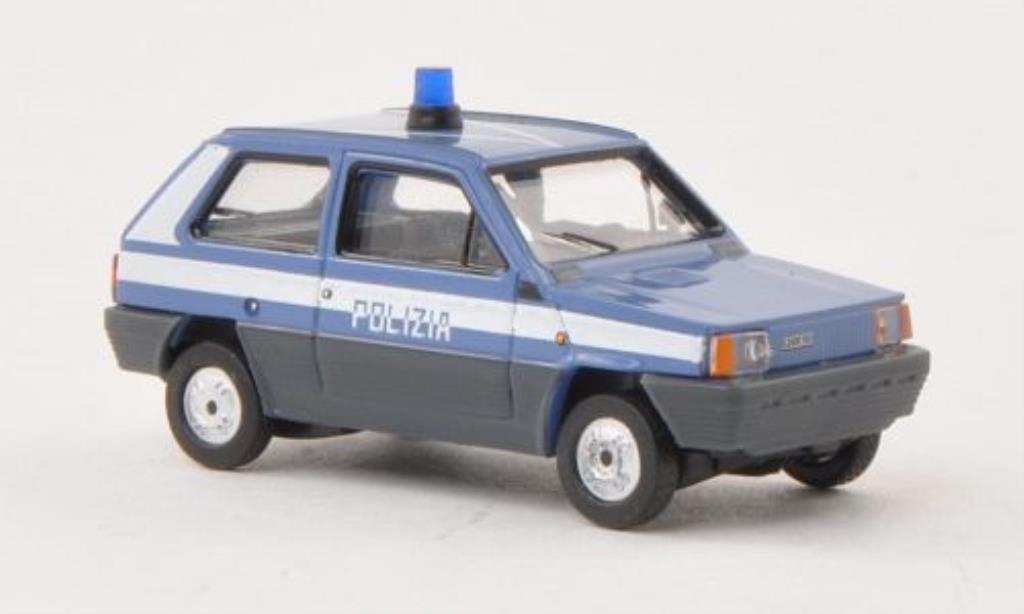 Fiat Panda 1/87 Herpa 45 Polizia Polizei (I) modellino in miniatura