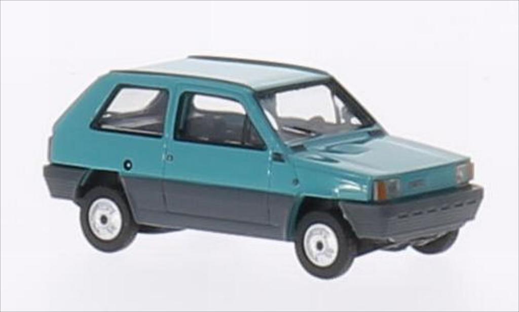 Fiat Panda 1/87 Herpa 45 turkis modellino in miniatura