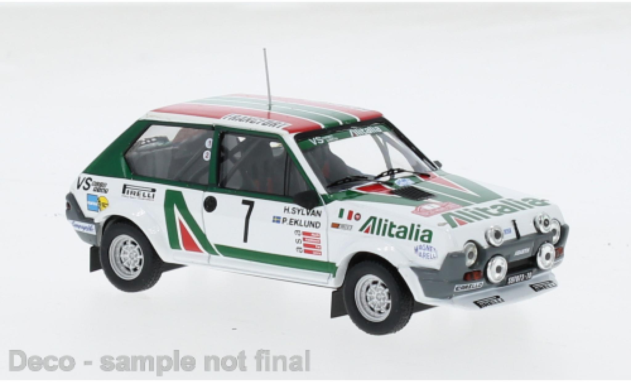 Fiat Ritmo 1/43 IXO 75 Abart #7 1:43 modellino in miniatura