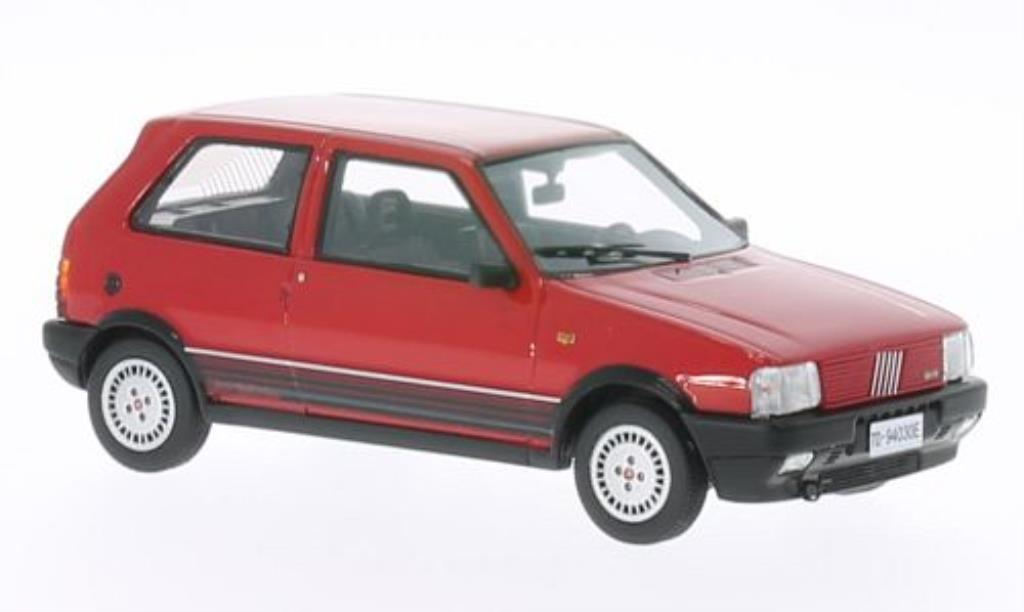 Fiat Uno 1/43 Kess Turbo i.e. rosso 1985 modellino in miniatura