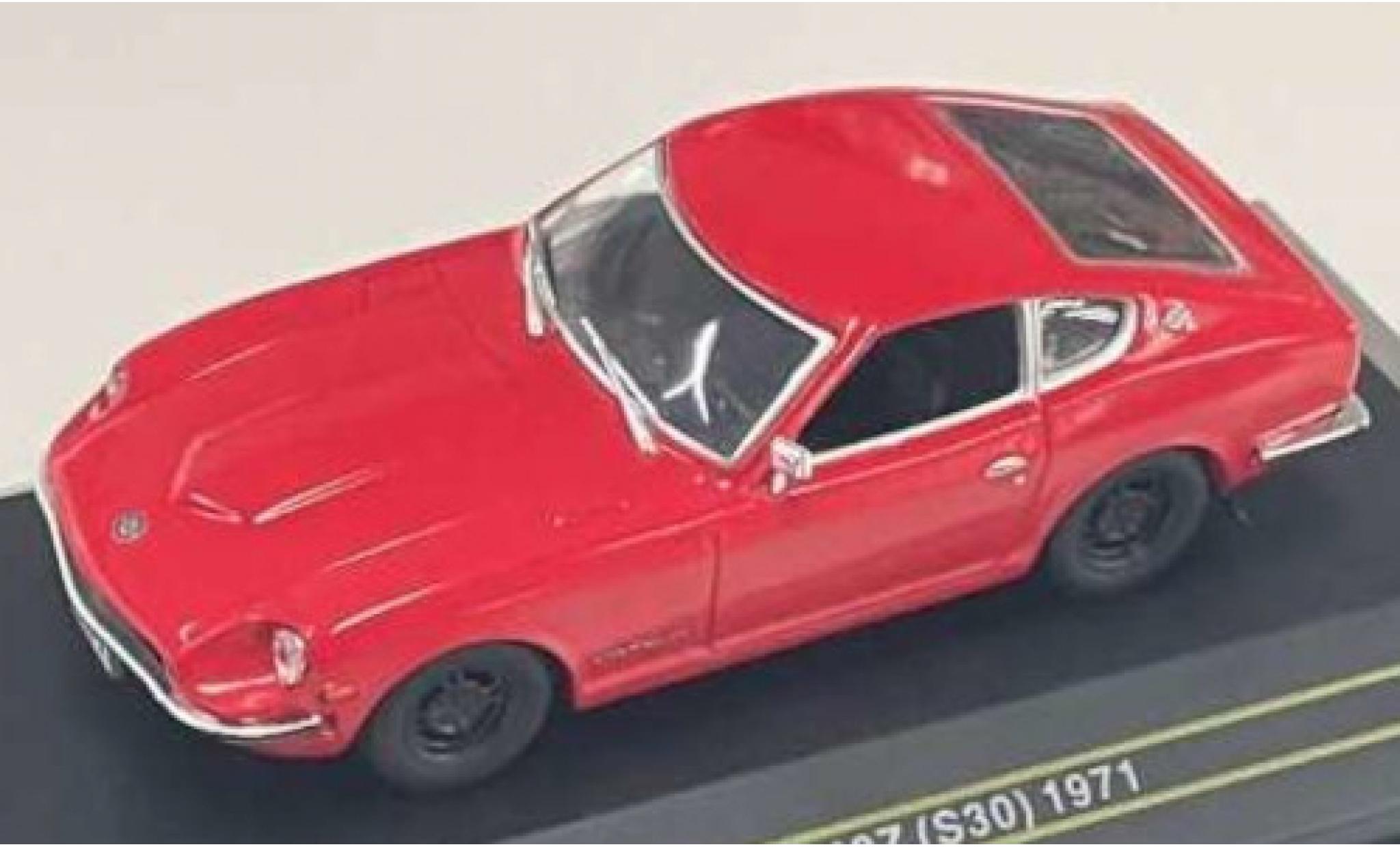 Datsun 240Z 1/43 First 43 Models (S30) rosso 1971 modellino in miniatura