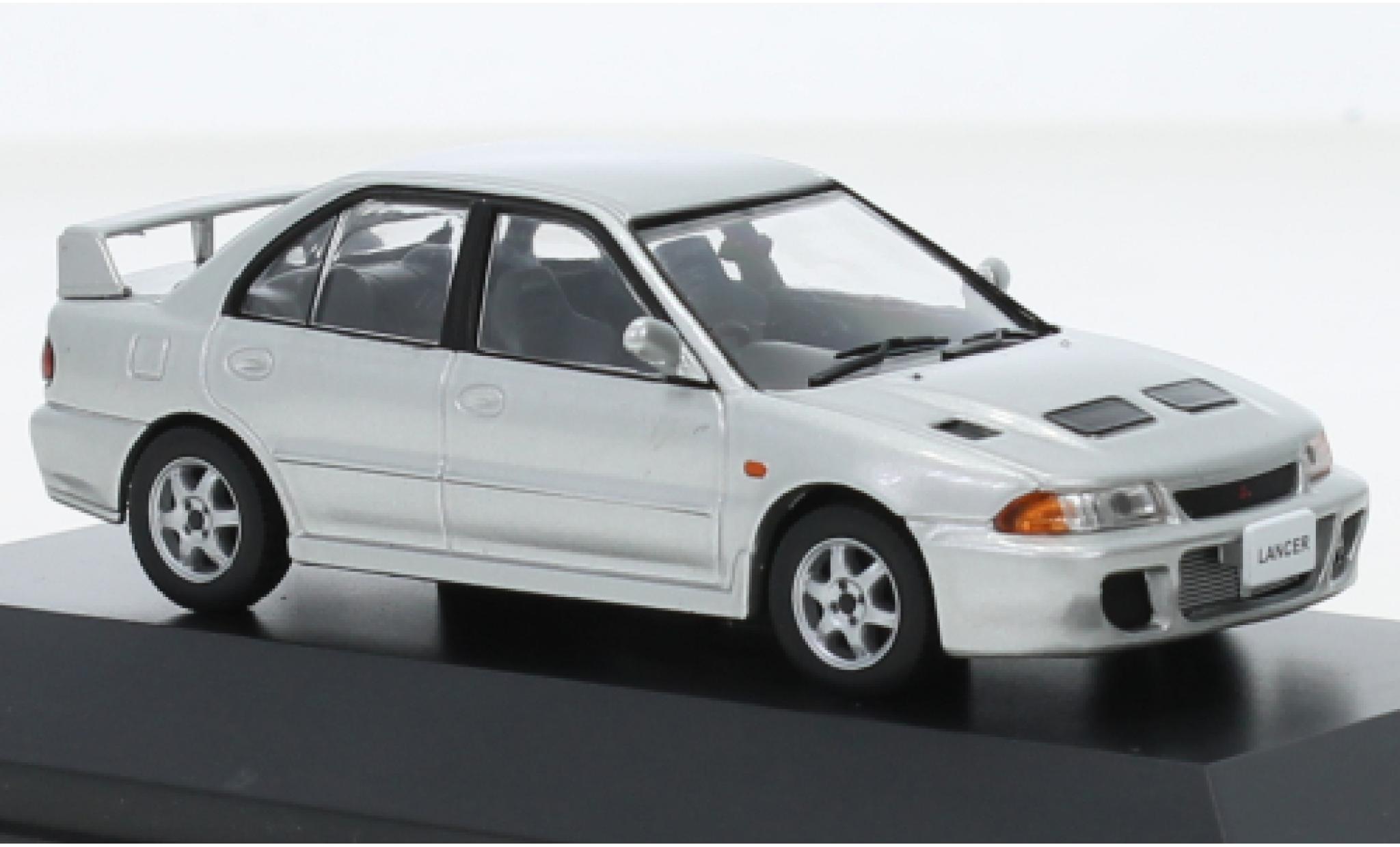 Mitsubishi Lancer 1/43 First 43 Models RS Evolution grigio RHD 1992 modellino in miniatura