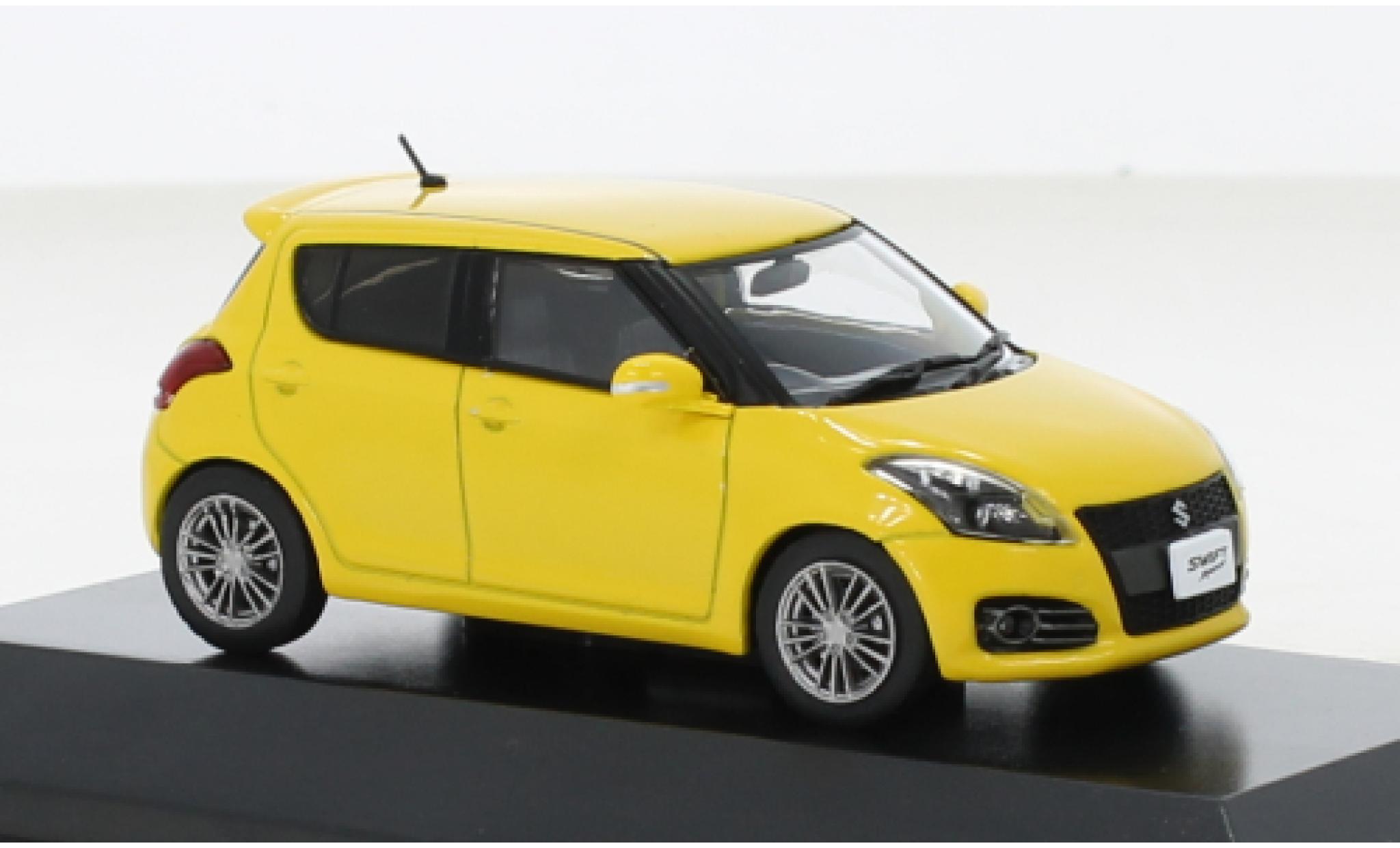 Suzuki Swift 1/43 First 43 Models Sport giallo RHD 2012 modellino in miniatura