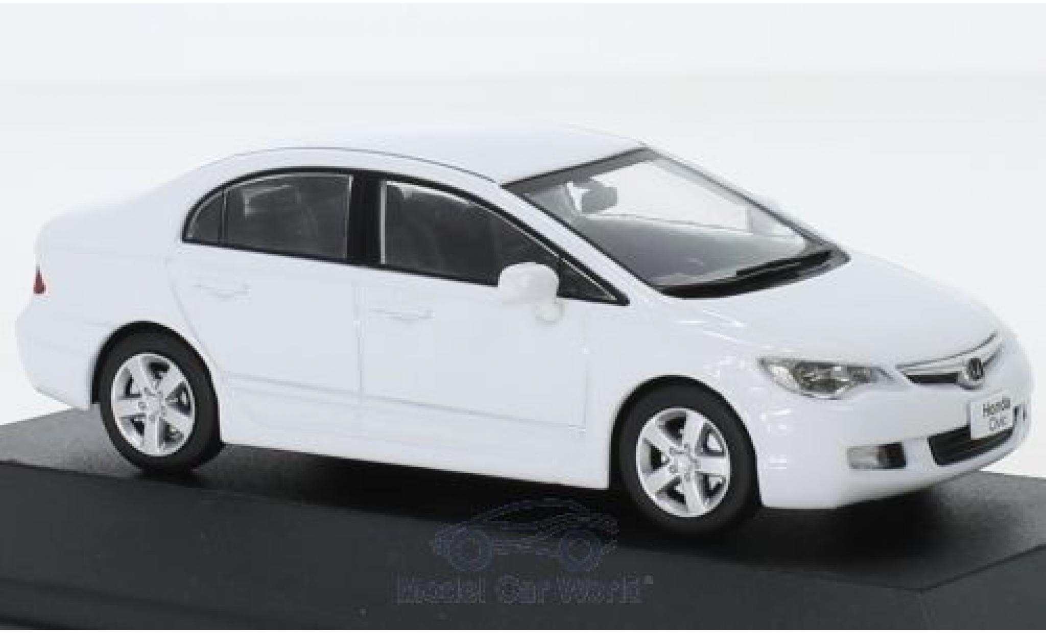 Honda Civic 1/43 First 43 Models bianco RHD 2006 modellino in miniatura
