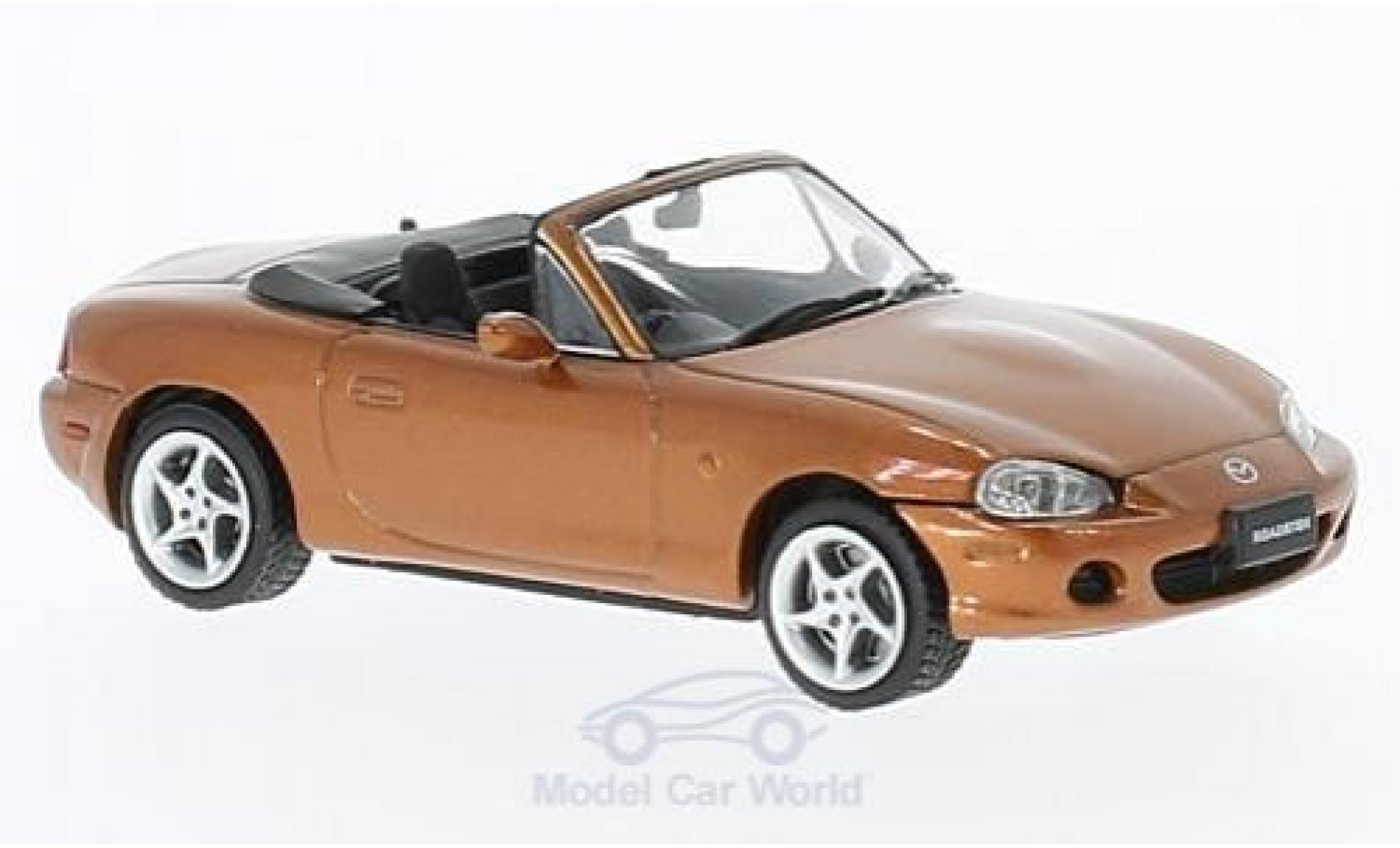 Mazda MX 1/43 First 43 Models -5 Roadster metallico orange RHD 2001 modellino in miniatura