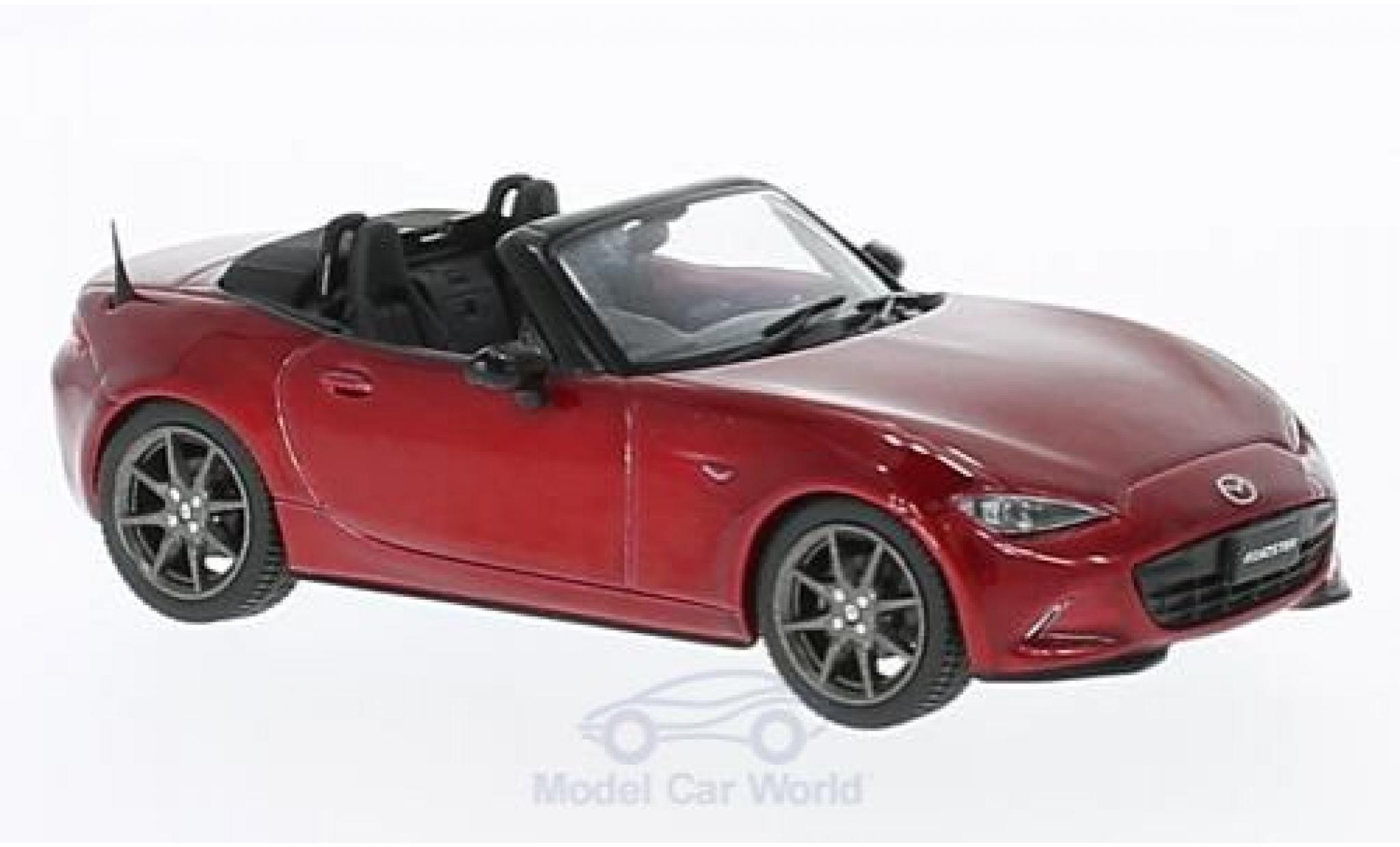 Mazda MX 1/43 First 43 Models -5 Roadster metallico rosso RHD 2015 modellino in miniatura