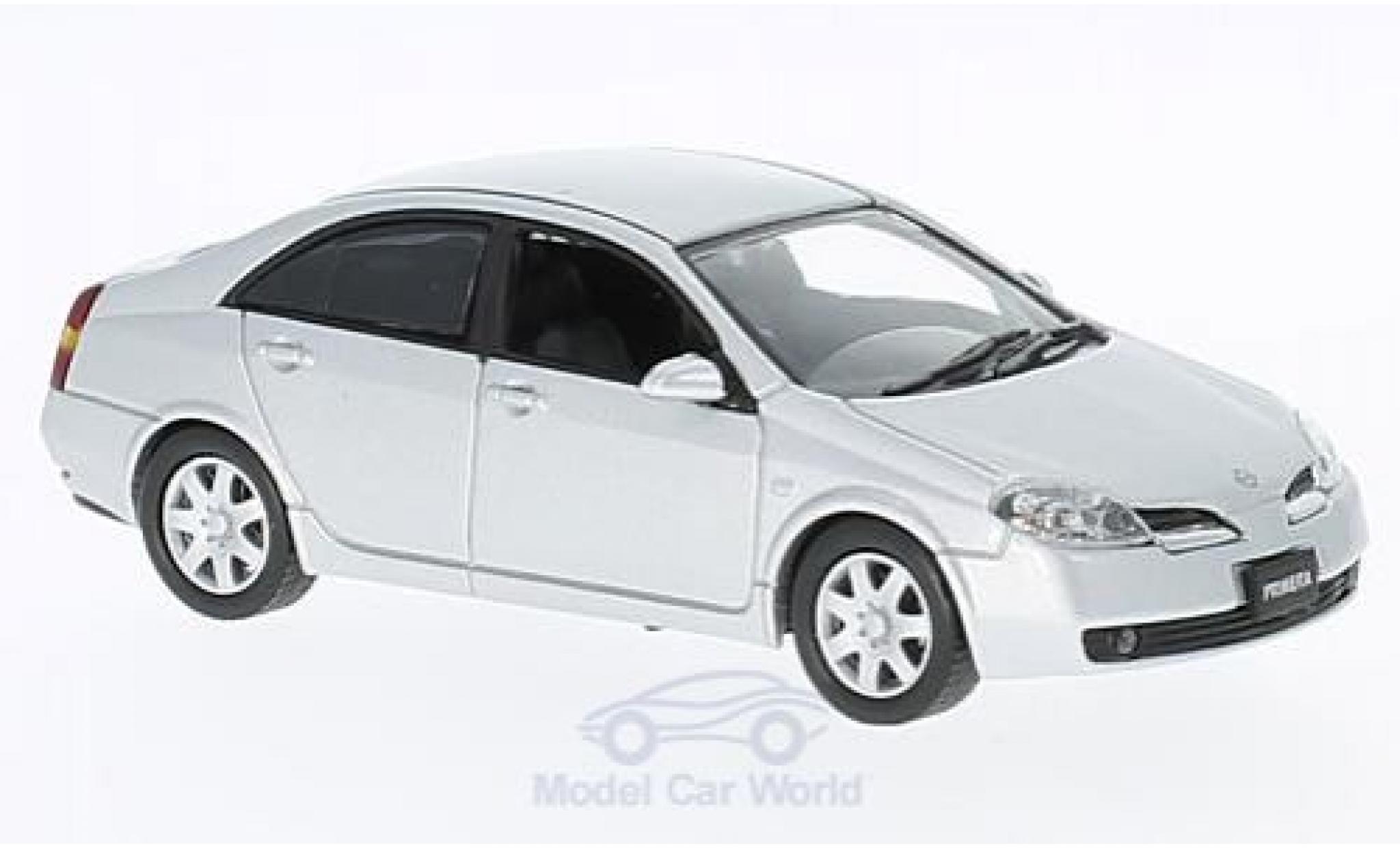 Nissan Primera 1/43 First 43 Models grigio RHD 2001 modellino in miniatura