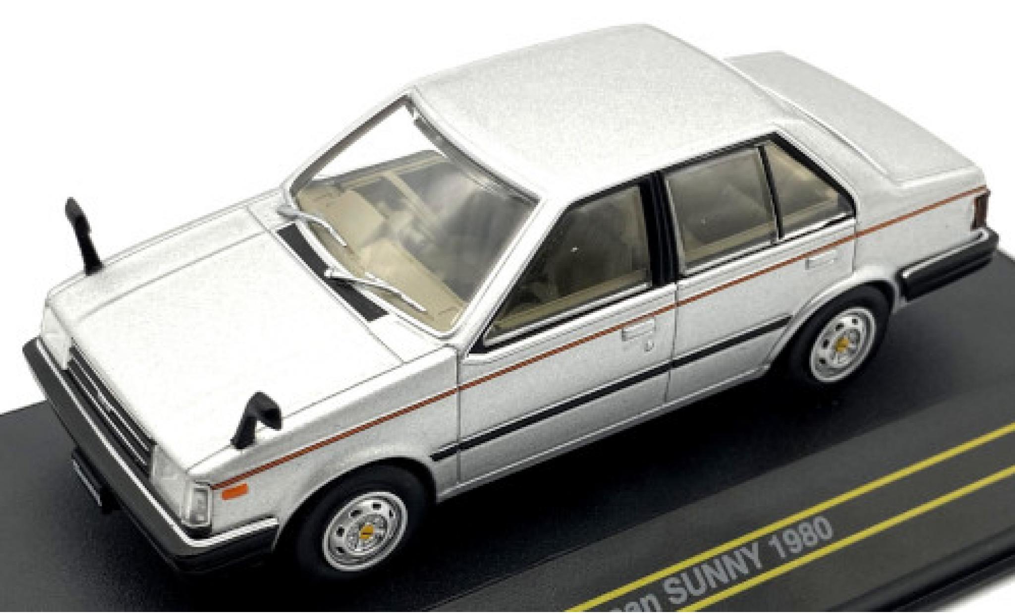 Nissan Sunny 1/43 First 43 Models grigio/Dekor RHD 1980 modellino in miniatura