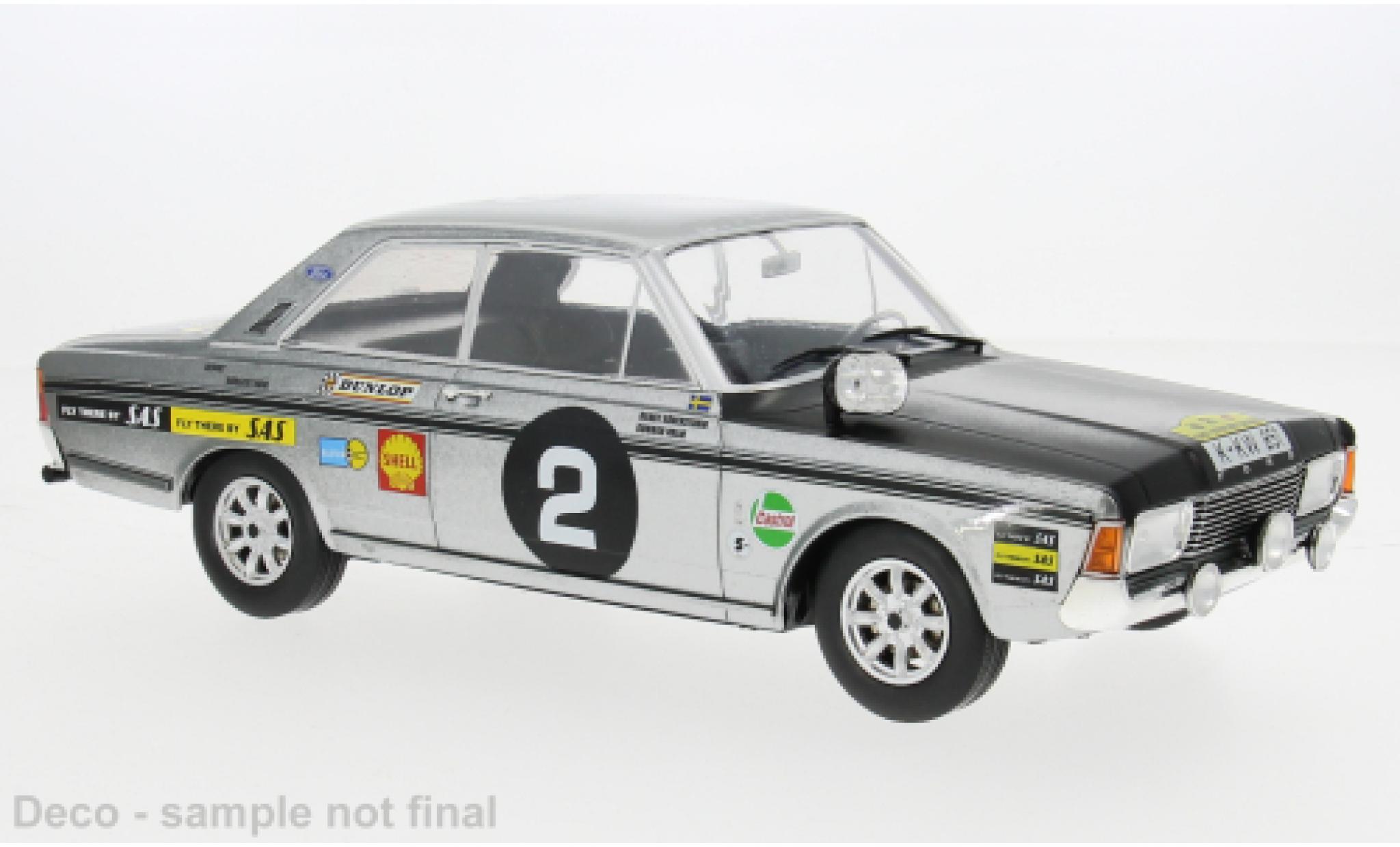 Ford 20M 1/18 MCG RS (P7b) Rally WM East African Safari Rally 1969 #2 B.S&ouml;derstr&ouml;m/G.Palm 1:18 modellino in miniatura
