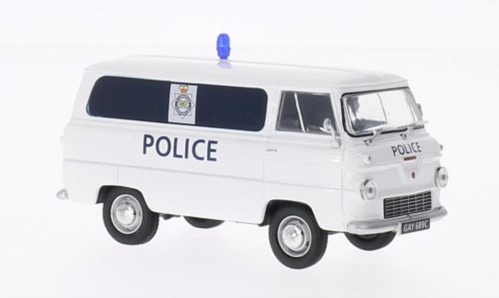 Ford 400E 1/43 Oxford Van Glamorgan Police Polizei (GB) modellino in miniatura