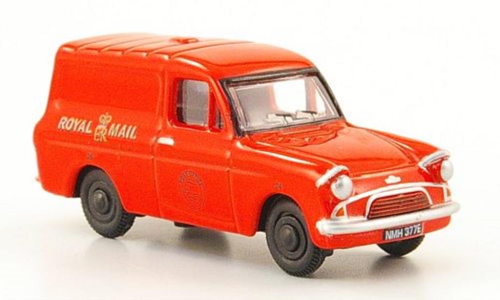 Ford Anglia 1/76 Oxford Kastenwagen Royal Mail rosso modellino in miniatura