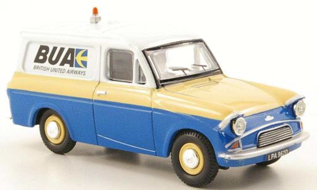 Ford Anglia 1/43 Oxford Van British United Airways modellino in miniatura