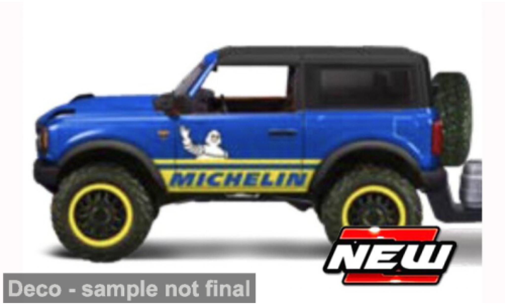 Ford Bronco 1/64 Maisto Michelin 1:64 modellini auto