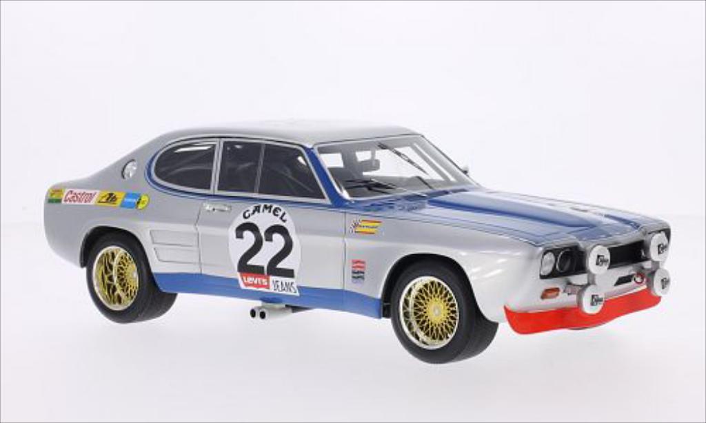 Ford Capri 1/18 Minichamps MkI 2600 No.22 Koln 24h Spa Francorchamps 1971 /A.Soler modellino in miniatura