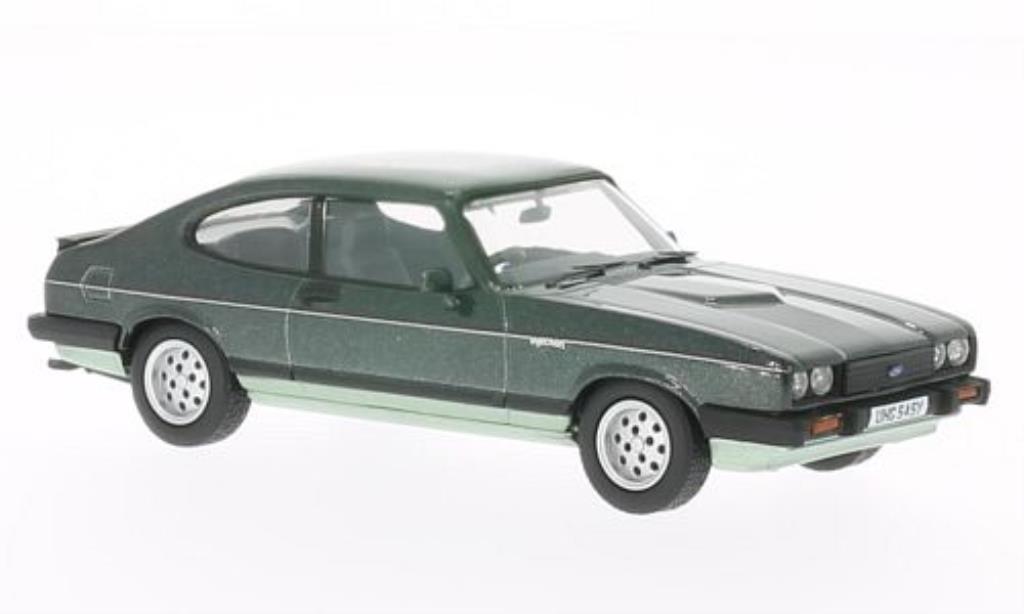 Ford Capri 1/43 Vanguards MkIII 2.8 Injection grun/grun 1981 modellino in miniatura