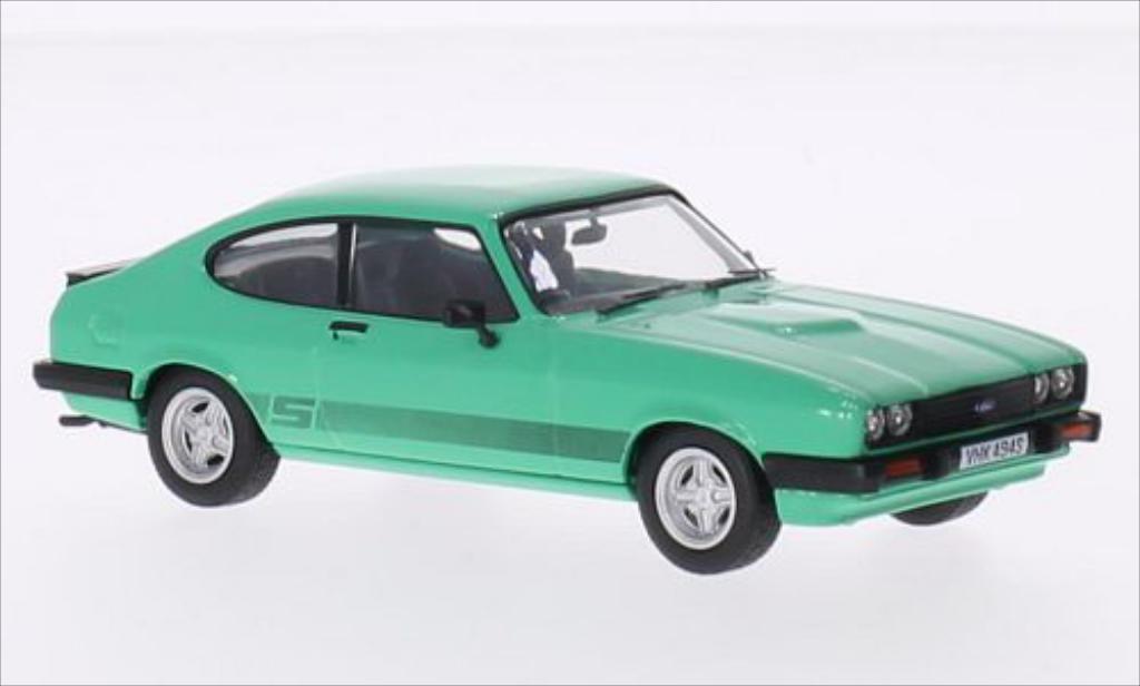 Ford Capri 1/43 Vanguards MkIII 3.0S grun RHD modellino in miniatura