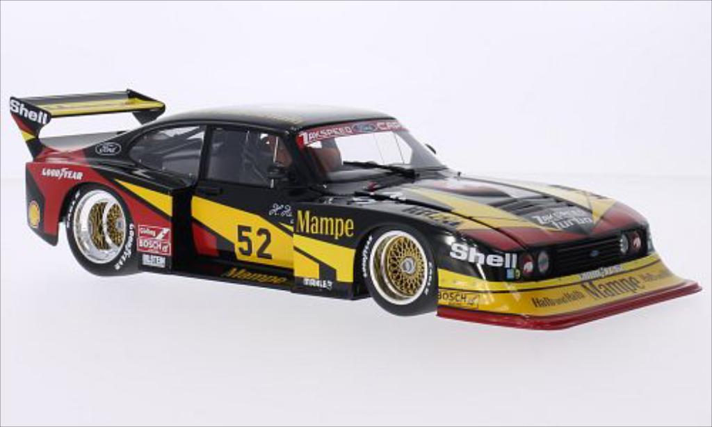 Ford Capri 1/18 Minichamps Turbo Gr.5 No.52 Mampe DRM 1978 modellino in miniatura