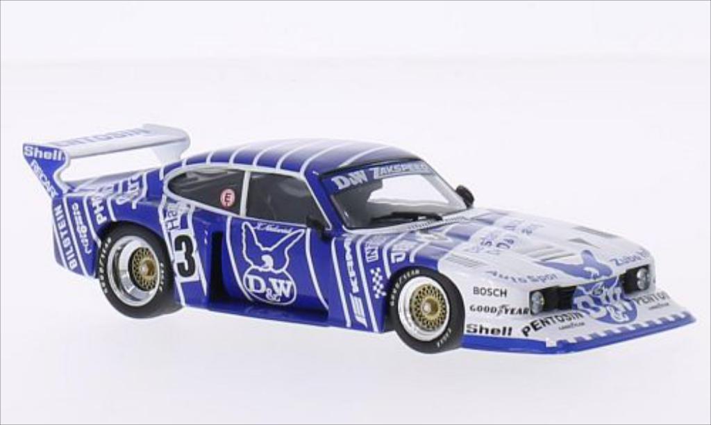 Ford Capri 1/43 Minichamps Turbo Gr.5 Team Zakspeed D&W DRM Nurburgring 1982 modellino in miniatura