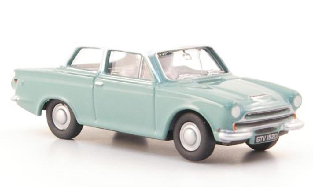 Ford Cortina 1/76 Oxford MKI blu/bianco modellino in miniatura