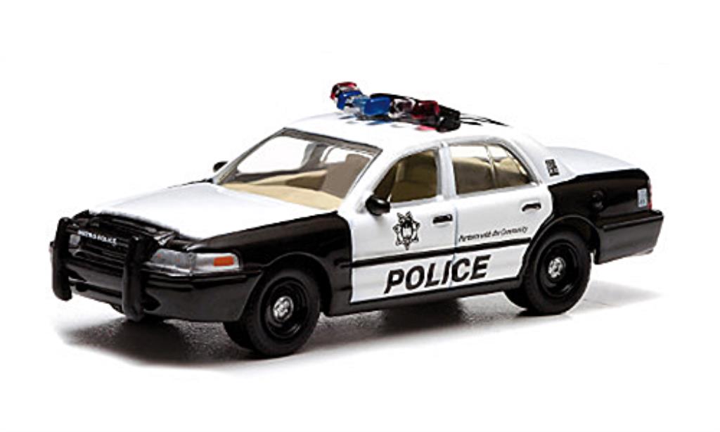Ford Crown 1/64 Greenlight Victoria Police Interceptor Las Vegas Metro Police The Hangover modellino in miniatura