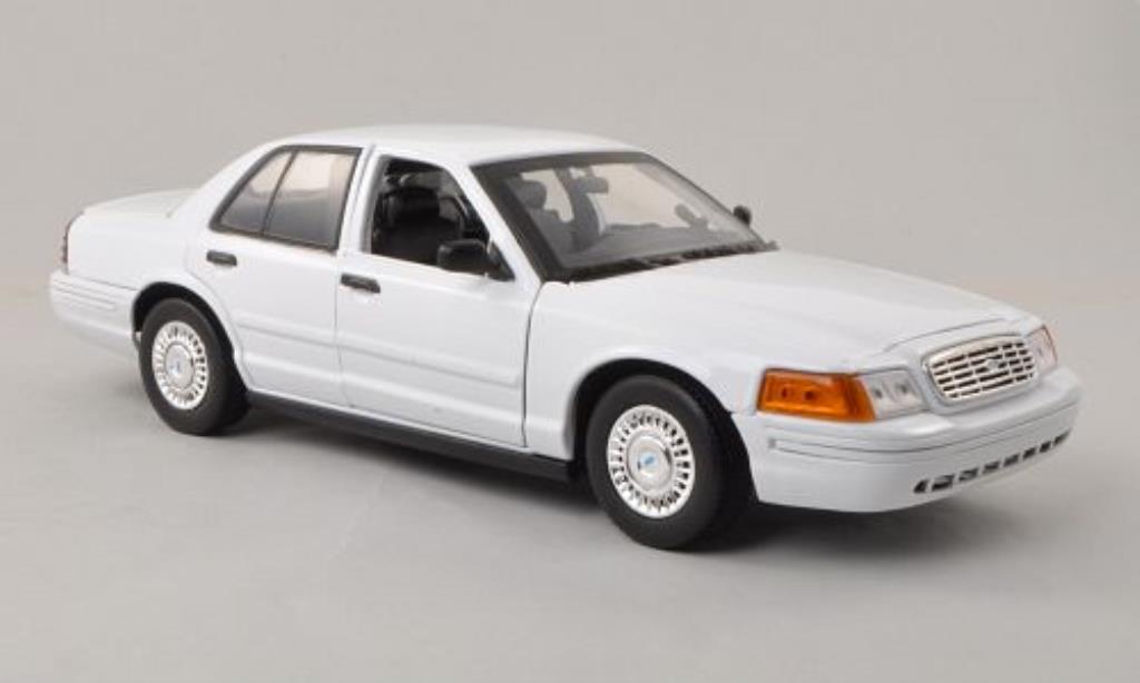 Ford Crown 1/18 Motormax Victoria Police Interceptor bianco Polizei (USA) modellino in miniatura