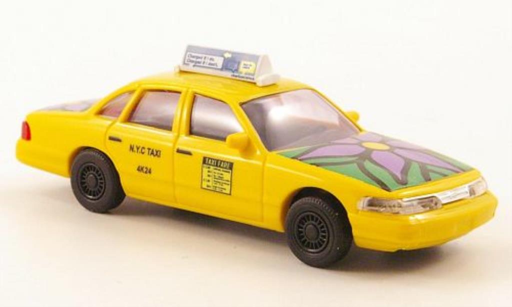 Ford Crown 1/87 Busch Victoria Purple Flower modellino in miniatura