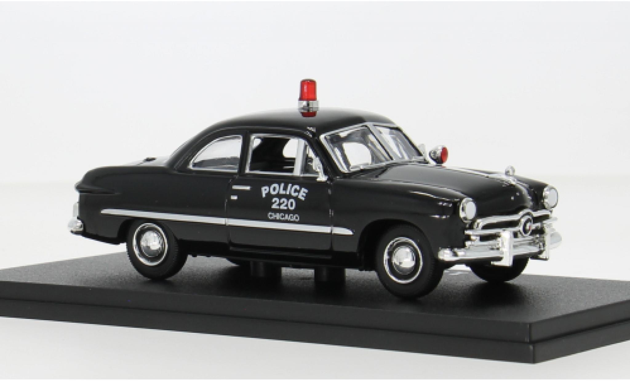 Ford Custom 1/43 Greenlight 1949 Chicago Police Department 1:43 modellino in miniatura