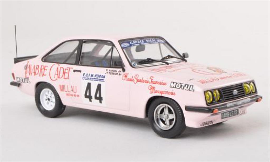 Ford Escort 1/43 Trofeu II 2000 No.44 Rallye Ronde du Quercy 1982 /J.Tussiot modellino in miniatura