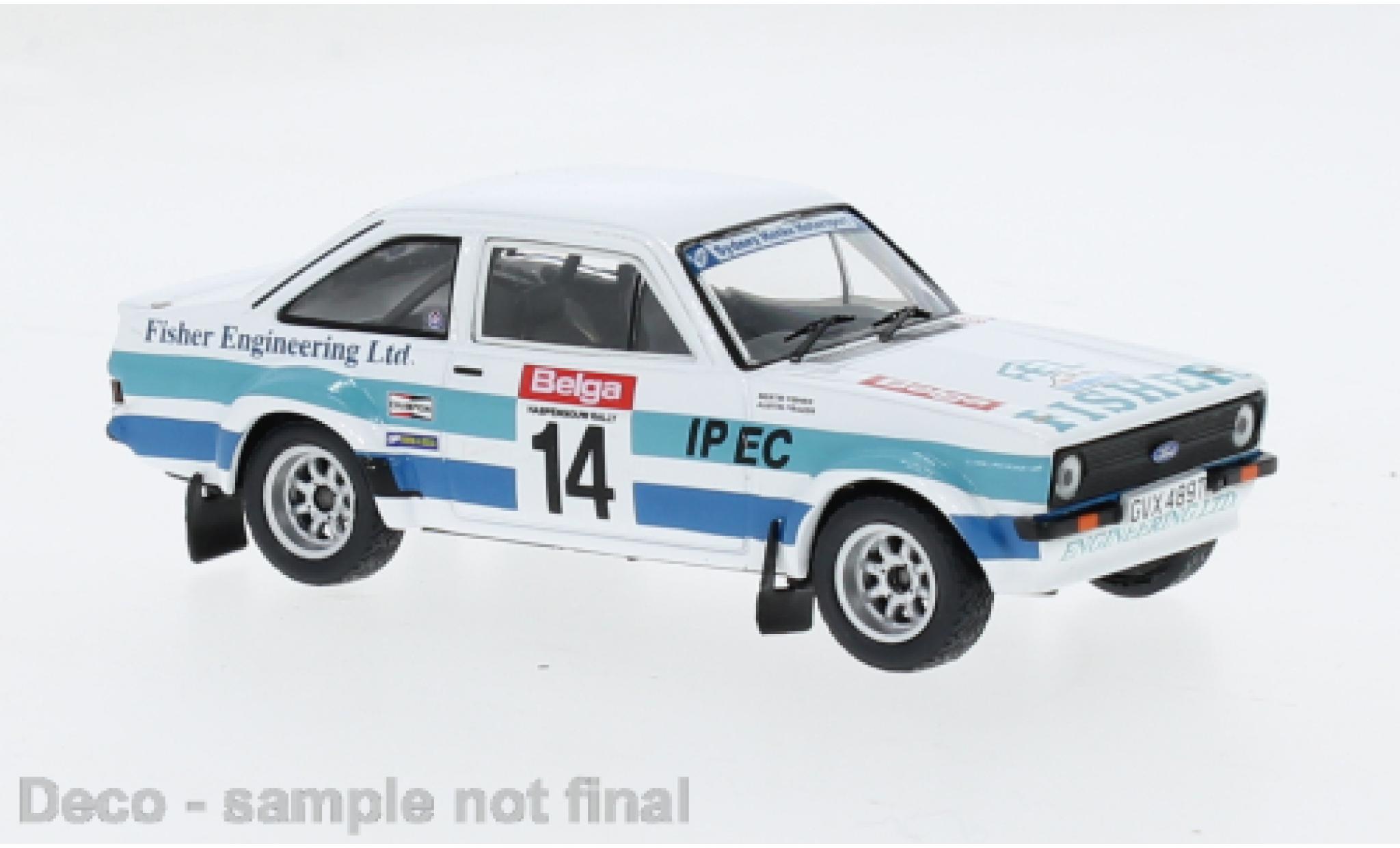 Ford Escort 1/43 IXO MK II R #14 1:43 modellino in miniatura