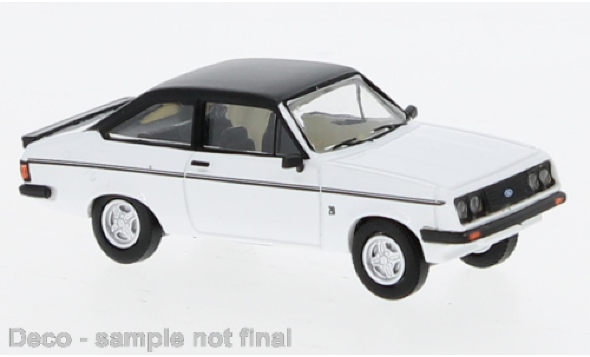 Ford Escort 1/87 PCX87 MK II R weiss 1:87 modellino in miniatura