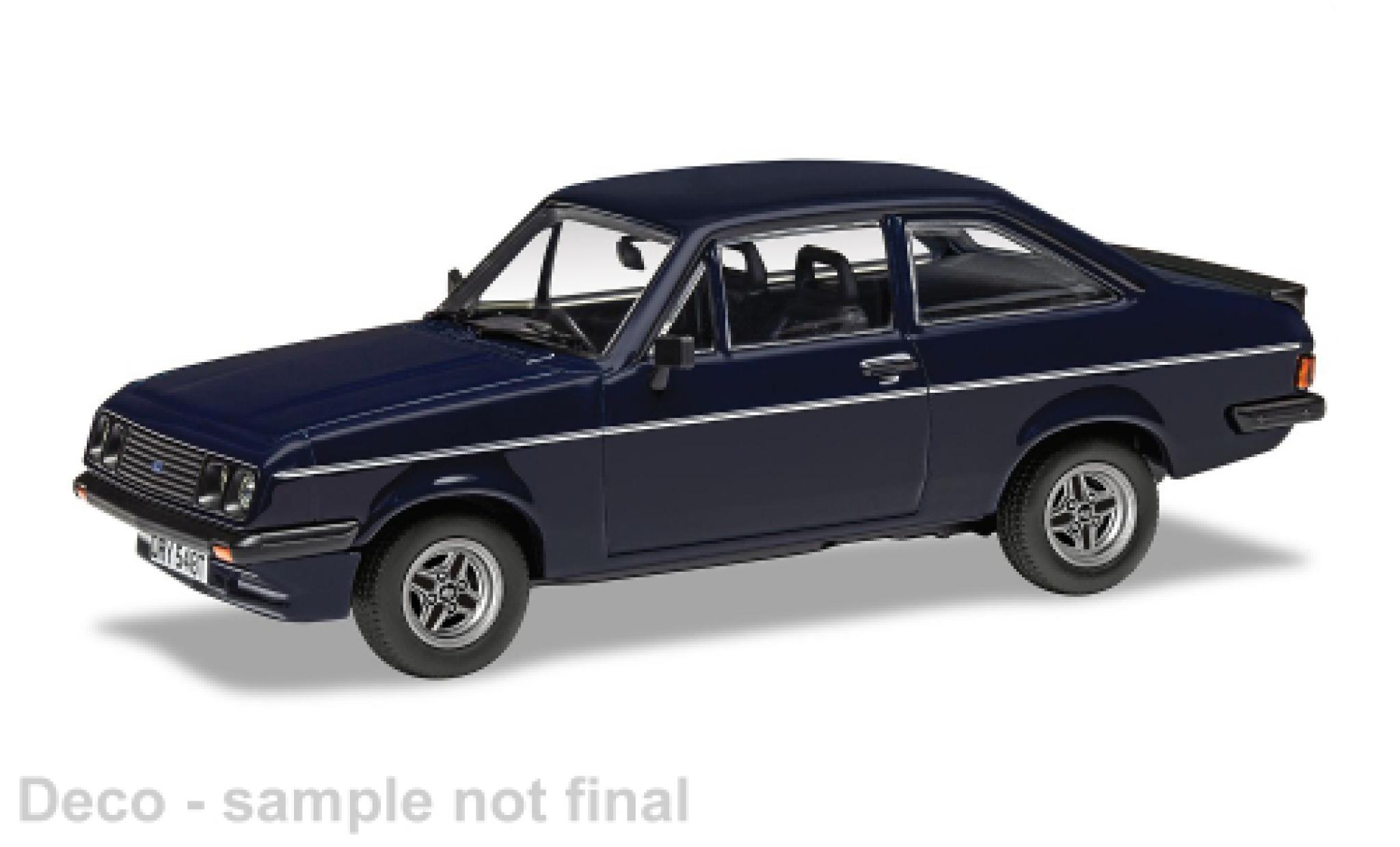 Ford Escort 1/43 Corgi MK2 RS bla 1:43 modellino in miniatura