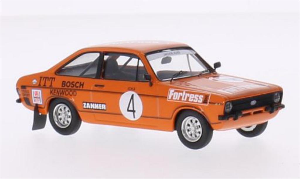 Ford Escort 1/43 Trofeu MKII 1600 Sport RHD No.4 Kenwood Race of Giants Macau 1978 modellino in miniatura