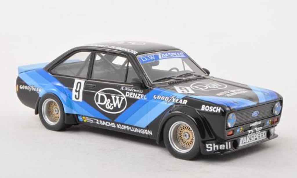 Ford Escort 1/43 Neo MkII Gr.2 No.9 D&W ETCC Sizilien 1979 /J.Denzel modellino in miniatura